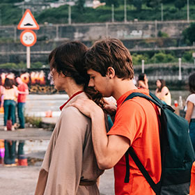 Maribel Verdú y Germán Alcarazu